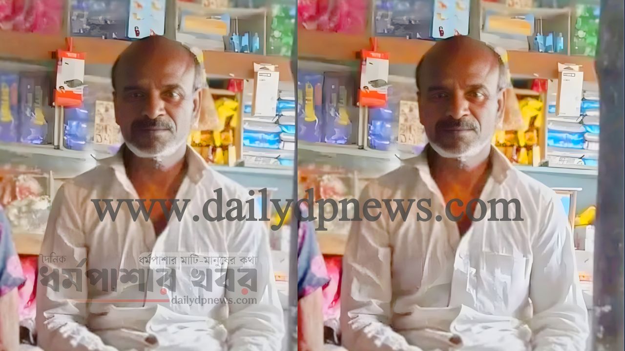 ধর্মপাশায় মনোহারি দোকানের ভেতর থেকে ব্যবসায়ীর লাশ উদ্ধার