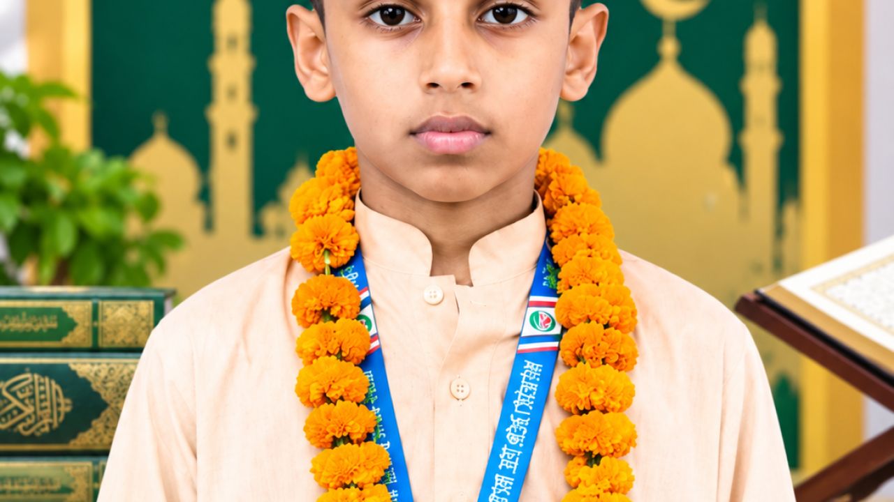 মাত্র ১৩৫ দিনে কোরআনের ৩০ পারা মুখস্থ, ৮ বছরের সাজিদের